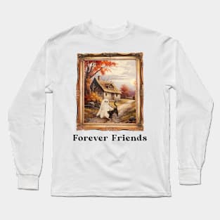 Autumn Fall Season Forever Friends Long Sleeve T-Shirt